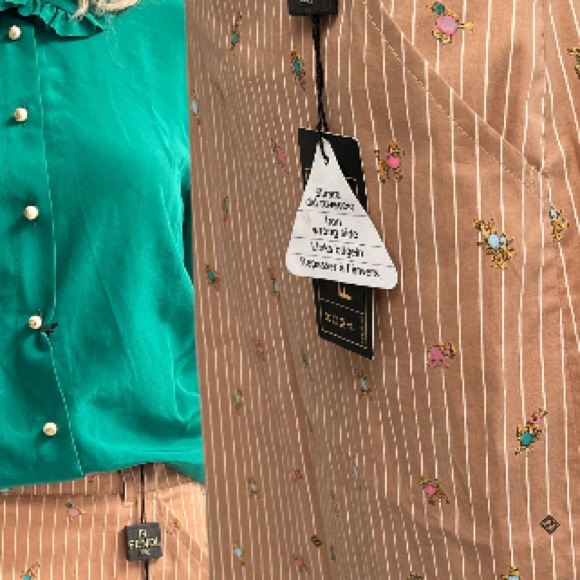 Fendi Skirt New With Tags Vintage 42 - Picture 5 of 6